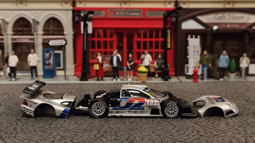 POP RACE Mercedes-Benz CLK-GTR D2 1997 FIA GT