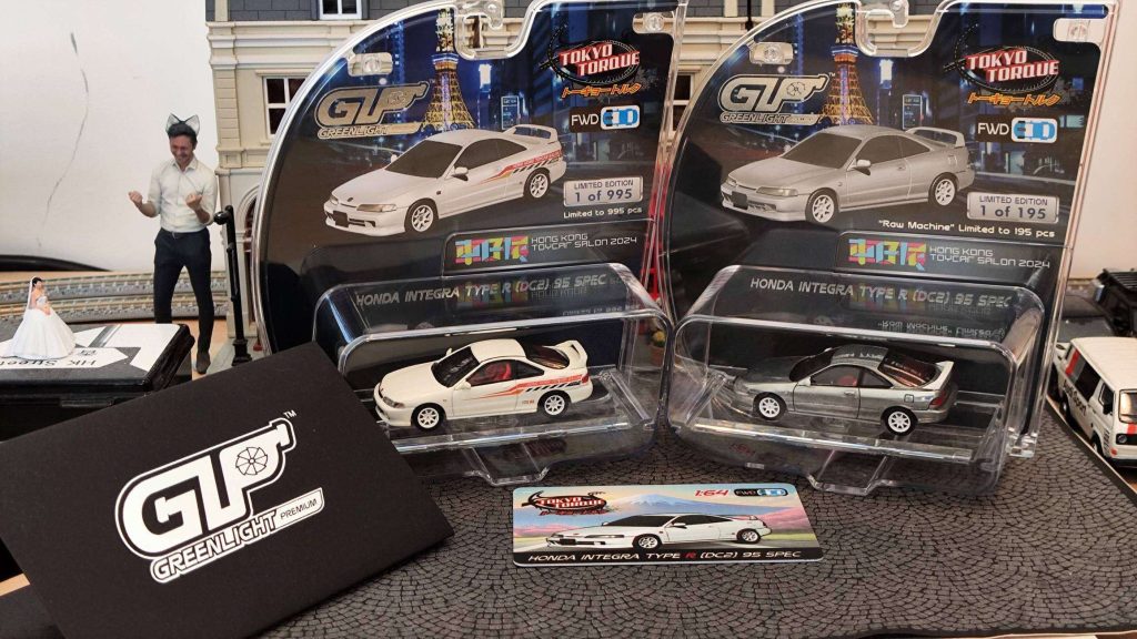 Greenlight Honda Integra Type R DC2 95 SPEC Hong Kong Toycar Salon Limited Edition