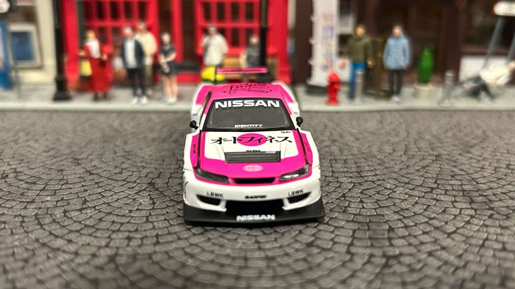 Mini GT Nissan Silvia S15 Liberty Walk Super Silhouette:Auto Finesse SEMA 2023
