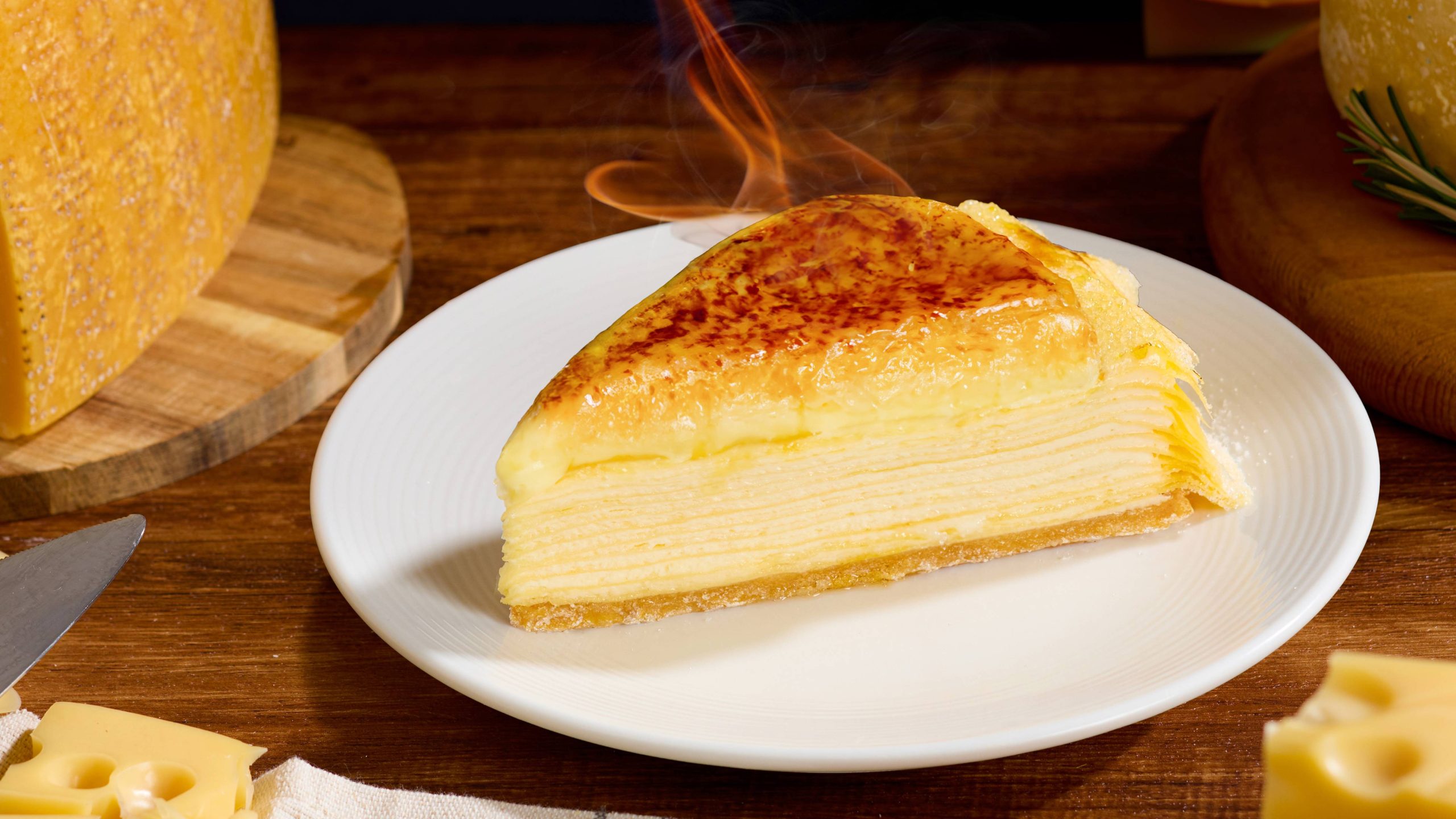 Lady M炙燒焦糖芝士千層蛋糕