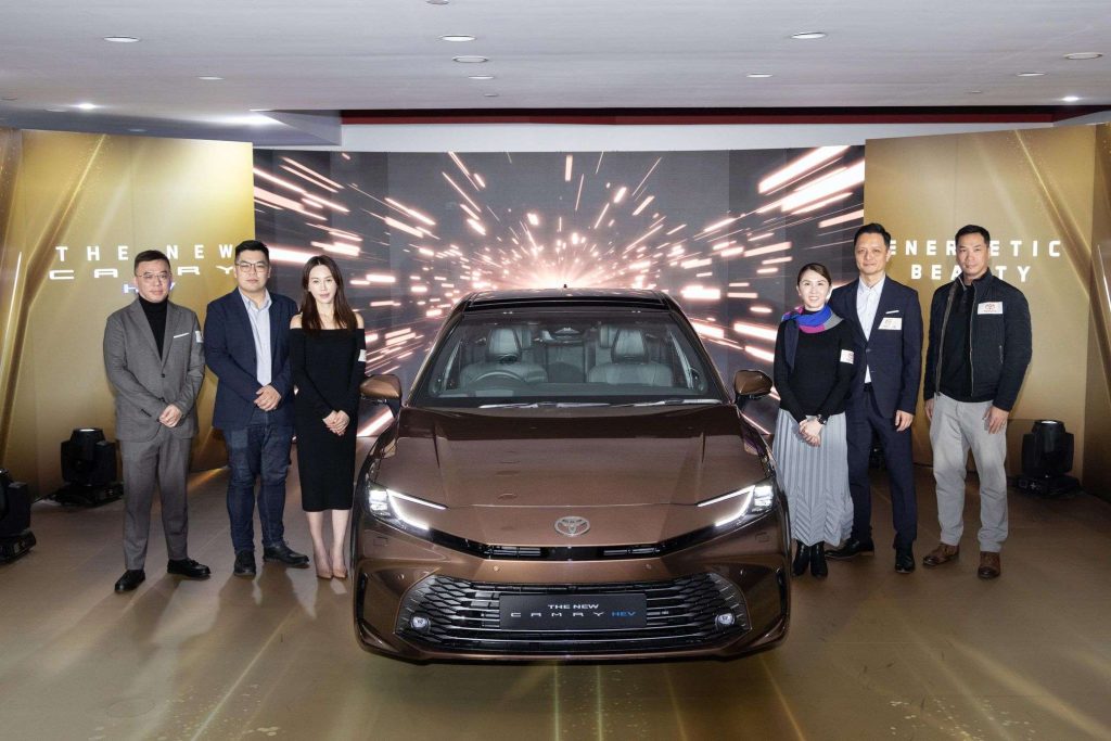 英之傑亞太區市場推廣及客戶總監劉啟予、英之傑大中華區產品、規劃及分銷總監馮惠堅、英之傑大中華地區市場推廣部總監葉心明、皇冠汽車豐田銷售高級經理林施媛、英之傑大中華區業務總監羅浩堅先生及英之傑大中華區策略及營運規劃高級經理李玨章先生