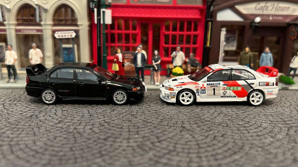 POP RACE Mitsubishi Lancer Evolution IV