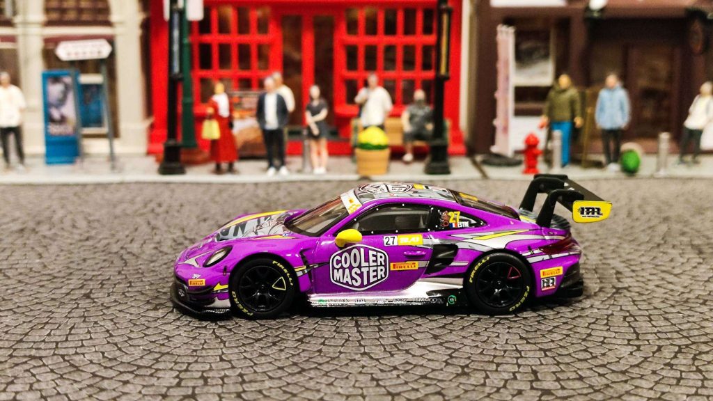 MINI GT Porsche 911 GT3 R #27 FIA GT World Cup 70th Macau Grand Prix HubAuto Racing