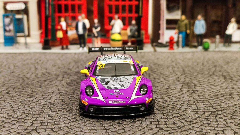 MINI GT Porsche 911 GT3 R #27 FIA GT World Cup 70th Macau Grand Prix HubAuto Racing