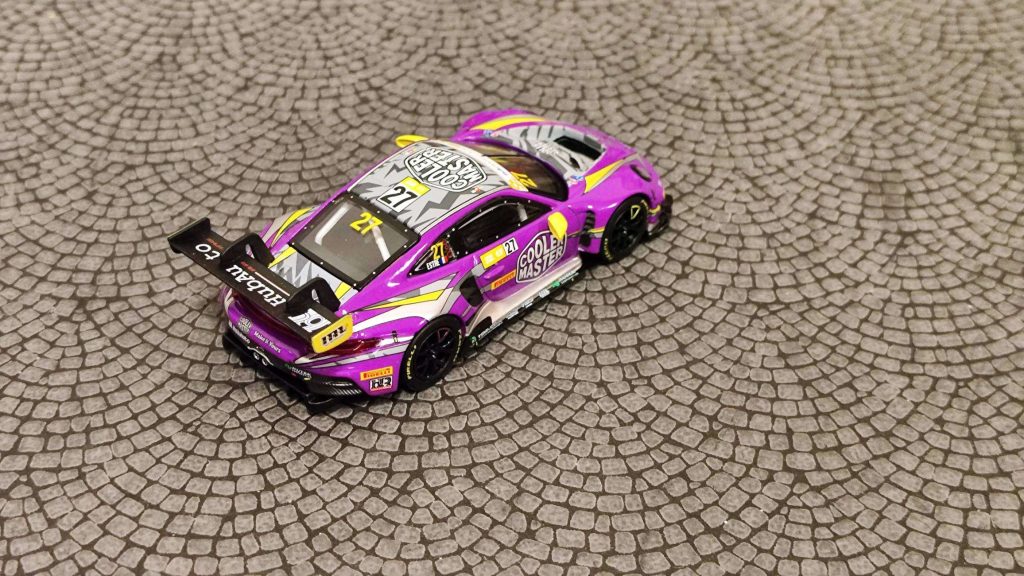 MINI GT Porsche 911 GT3 R #27 FIA GT World Cup 70th Macau Grand Prix HubAuto Racing