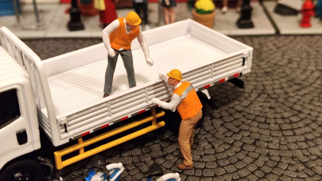 拓意江鈴凱銳輕型卡車共享單車調度車