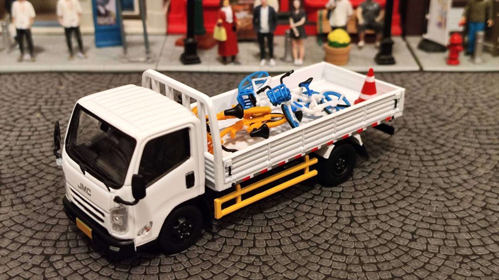 拓意江鈴凱銳輕型卡車共享單車調度車