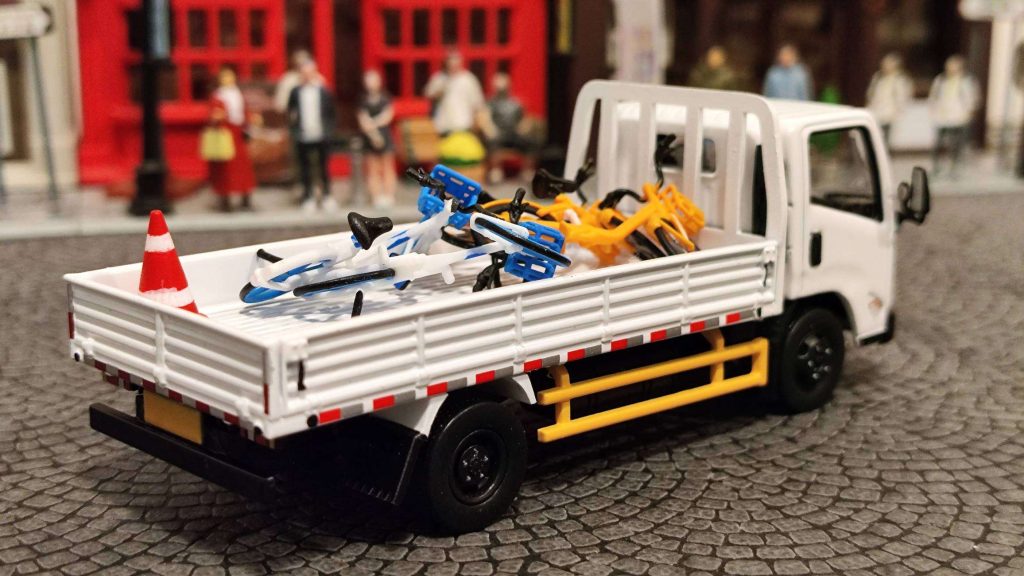 拓意江鈴凱銳輕型卡車共享單車調度車