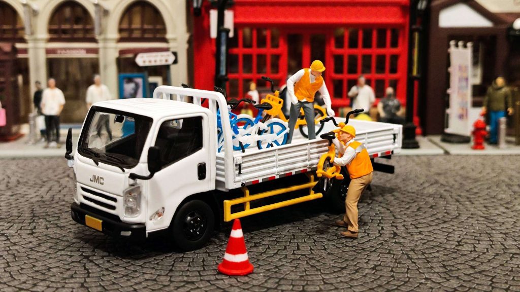 拓意江鈴凱銳輕型卡車共享單車調度車