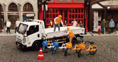 拓意江鈴凱銳輕型卡車共享單車調度車