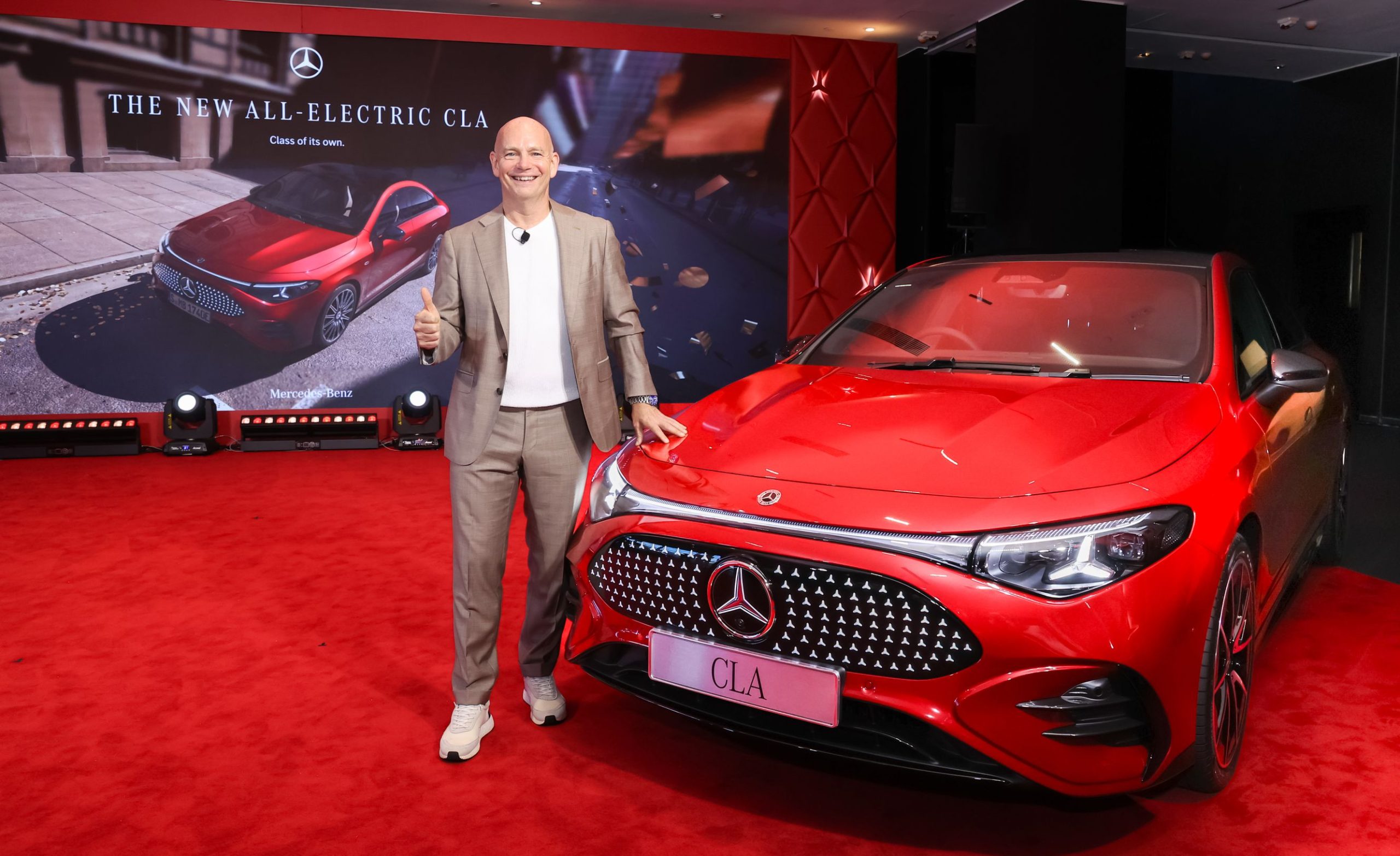 平治於香港發表全新純電動CLA