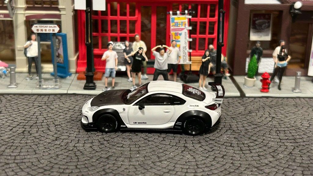 MINI GT Toyota GR86 LB Nation (White)