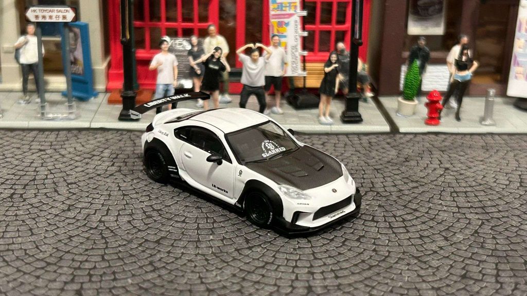 MINI GT Toyota GR86 LB Nation (White)