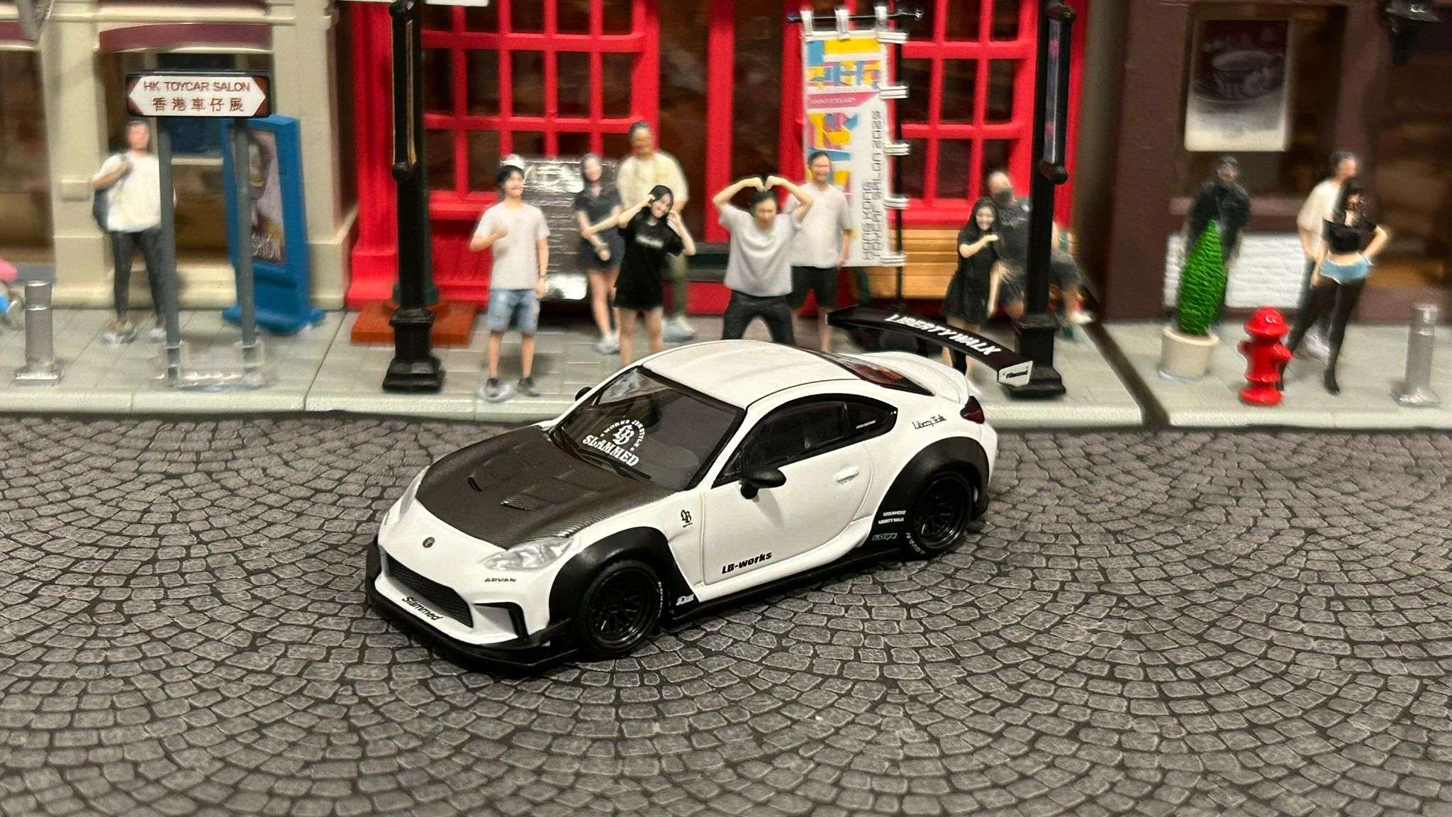 MINI GT Toyota GR86 LB Nation (White)