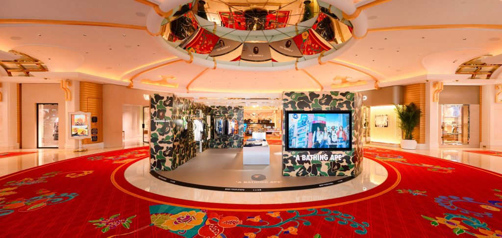 BAPE快閃店於永利皇宮閃亮登場,帶來 BAPE x 帕加尼全新聯乘系列之亞洲獨家首發