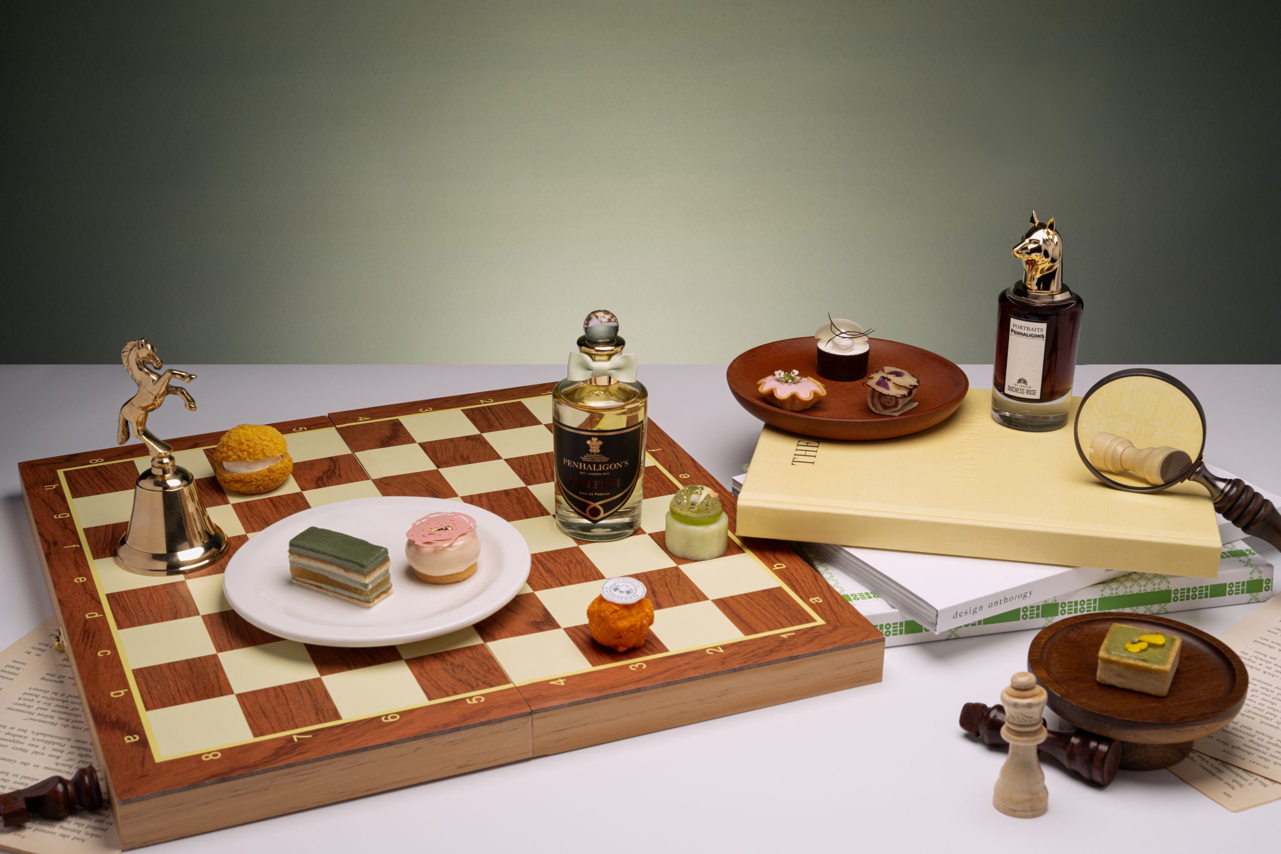 香水品牌 Penhaligon's X 中環美利酒店打造「英倫冬日節慶下午茶」