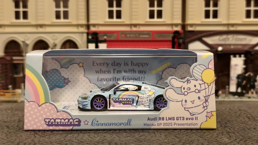 Tarmac Works Audi R8 LMS GT3 evo II Macau GP 2025 Presentation