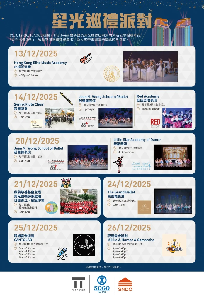 啟德雙子匯2期「SNDO冬日夢幻樂園」