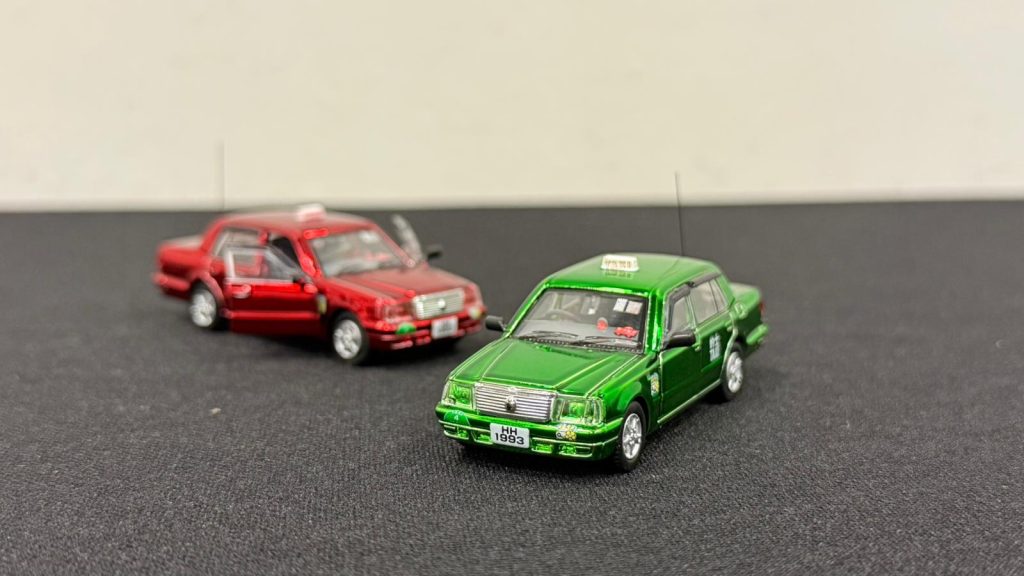 TAS HK 現場直擊!鴻興聖誕限定電鍍的士