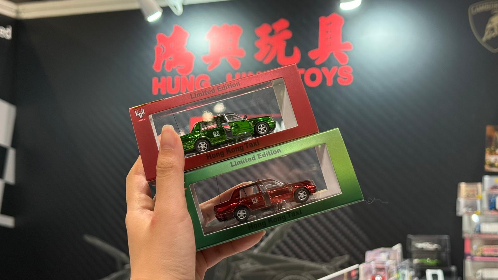TAS HK 現場直擊！鴻興聖誕限定電鍍的士