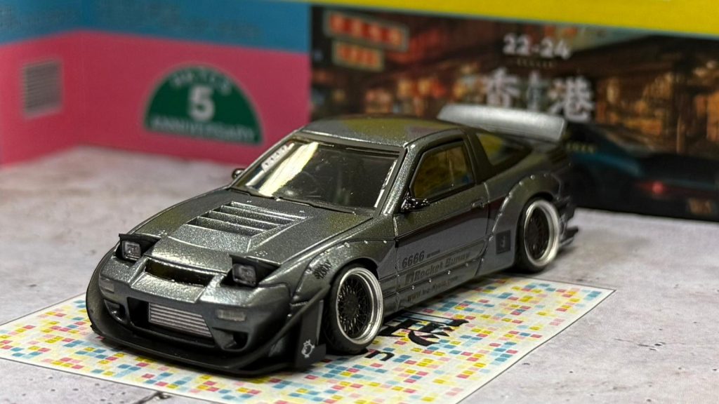 Micro Turbo 180SX Rocket Bunny呈現細比例跳燈情意結,高度還原真身