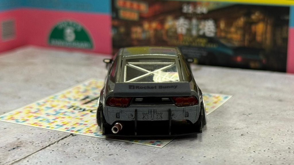 Micro Turbo 180SX Rocket Bunny呈現細比例跳燈情意結,高度還原真身
