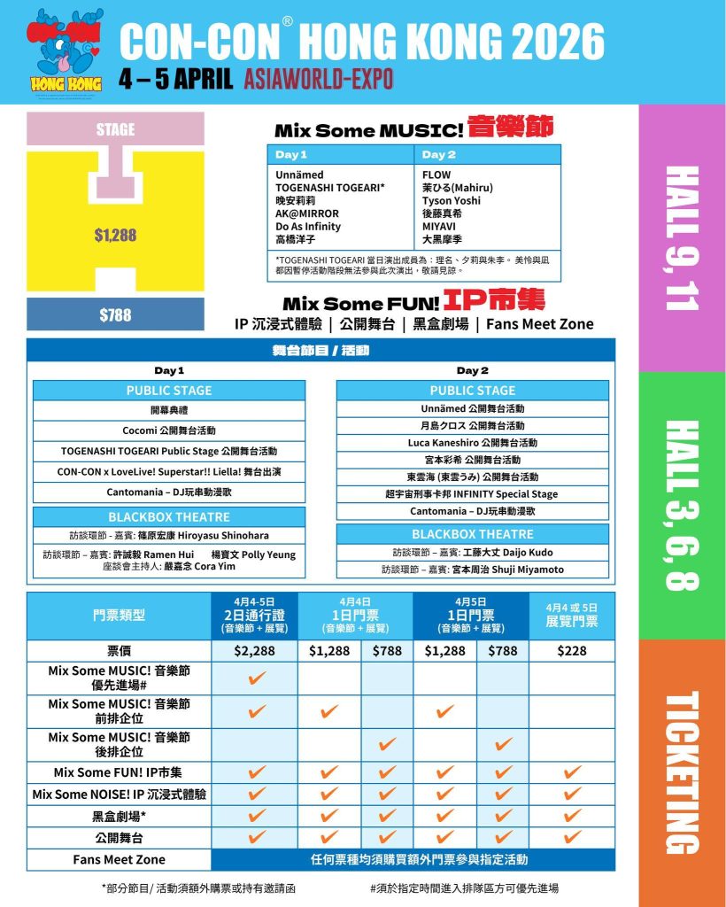 CON-CON HONG KONG 2026