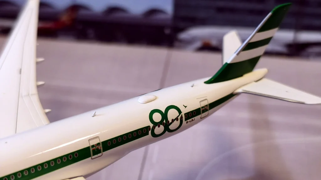 Airbus A350-900 Cathay Pacific 80th anniversary special livery model