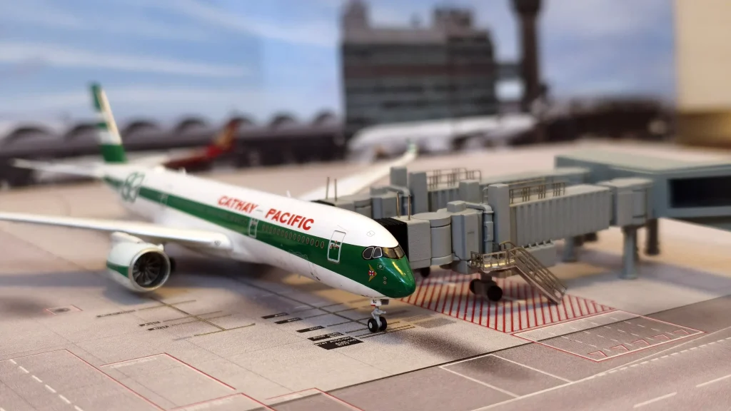 Airbus A350-900 Cathay Pacific 80th anniversary special livery model