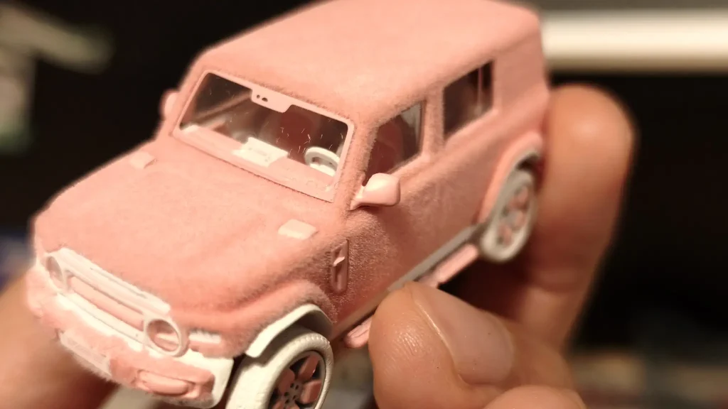XCARTOYS 1:64 iCAR V23 Flocking style X39-01